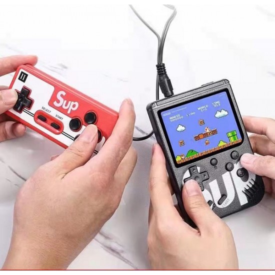 Game Box SUP Mini retro igralna konzola s 400 video igrami (za 2 igralca)