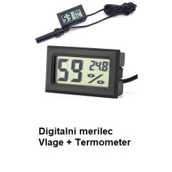 Digital hygrometer + thermometer